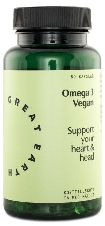 bäst omega 3 vegan